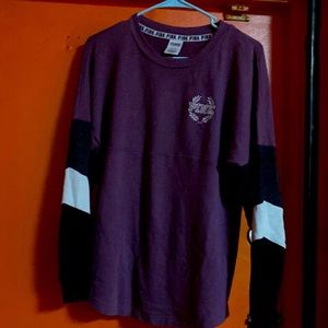 Victoria’s Secret maroon sweatshirt